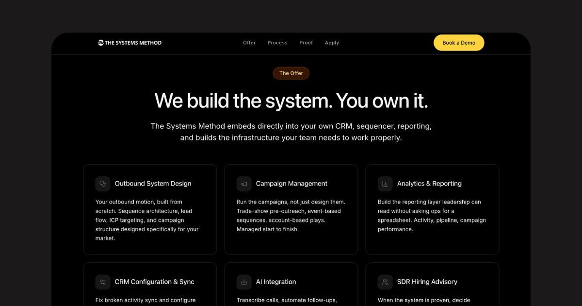 The Systems Method by Spencer McMurtry